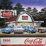 Coca Cola Night On The Town By Springbok 1500 Piece Jigsaw Puzzle Sealed New. Fixed Price $10.00.