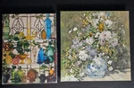 Lot Of 2 Vintage Springbok 500+ Puzzles Classic Elegance Bouquet Renoir. Fixed Price $39.50.