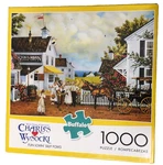 Charles Wysocki Fun Loving City Folks 1000 Pc Jigsaw Puzzle Buffalo. Fixed Price $8.55.