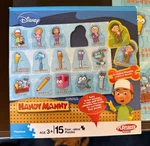 Disney Handy Manny 15 Mini Jigsaw Puzzles 2-SIDED English/spanish Complete Euc. Fixed Price $25.99.