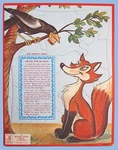 Frame Tray Puzzle The Fox And Crow Milton Bradley No. 4508-1 1958. Fixed Price $19.99.