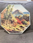 Vintage 1966 Milton Bradley Devon Octagonal Jigsaw Puzzle Woodland Retreat. Fixed Price $18.66.