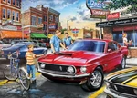 Masterpieces Jigsaw Puzzle; Dave's Diner; Wheels Series; 750. Fixed Price $14.25.