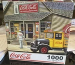 Majestic Puzzles Coca-cola 1000 Piece Jigsaw. Fixed Price $17.99.