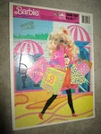 Vintage 1990 Barbie Shopping Spree Frame-tray Puzzle, Golden # 4166B. Fixed Price $14.99.