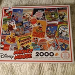 Disney Mickey Mouse Ceaco Puzzle Collage 2000 Piece Posters New Usa. Fixed Price $10.00.