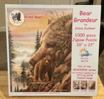Bear Grandeur 1000 Jigsaw Puzzle Steve Kushner 20X27 Sunsout Usa New Sealed. Fixed Price $14.99.