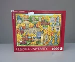 Cornell University Campus 1000 Piece Jigsaw Puzzle Andrea Strongwater Nypc 2014. Fixed Price $18.00.