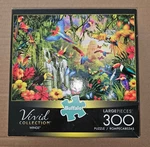 Buffalo Vivid Collection 300 Large Piece Puzzle Called Wings By Sasha Carolina. Fixed Price $16.00.