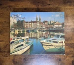 Whitman Guild Vtg Oostende Harbor Belgium 1000 Piece Puzzle 4710-38 (21.5X27.5). Fixed Price $18.95.