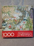 Springbok Puzzle Clement Clarke Moore Night Before Christmas 1000 Piece. Fixed Price $48.00.