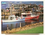 Perkins Cove Maine Jigsaw Puzzle 1000PC Guild Parker Bros Vtg 1996 Sealed Nos. Fixed Price $16.74.