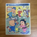 Vintage Whitman 1977 Warner Bros. Looney Tunes Puzzle Frame Western Publishing. Fixed Price $25.99.