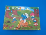 Milton Bradley Smurf, 100 Piece Puzzle, #4190-5, Complete. Vintage. Fixed Price $7.99.