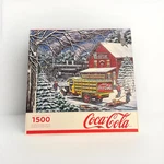 Coca Cola " Yule Time Delivery 1500 Piece Jigsaw Puzzle Springbok Euc. Fixed Price $18.97.