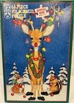 Fx Schmid Trim-a-deer 64 Piece Puzzle Comp Vintage Christmas Tree Snow Badenhop. Fixed Price $27.95.