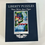 Liberty Puzzles Wooden Jigsaw Paris Air France 483 Pieces 11.75" X 18" Complete!. Fixed Price $99.99.