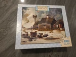 Charles Wysocki Peddlers Hope Chest 1000 Puzzle New Hasbro Milton Bradley. Fixed Price $219.99.