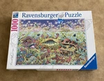 Ravensburger Jigsaw Puzzle Underwater Kingdom Dusk 159888 1000 Pc 27X20. Fixed Price $12.99.