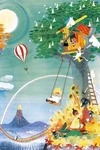 Yanoman Made Japan 1000-PIECE Jigsaw Puzzle Moomin Rainbow House 50 X 75 Cm. Fixed Price $43.12.