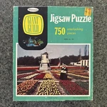 Vtg Whitman Giant Guild Jigsaw Puzzle Windmill Tulip Show 750 Pcs. Fixed Price $9.99.