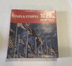 New According To Hoyle Stars & Stripes 1020 Piece Puzzle 1989. Fixed Price $17.50.
