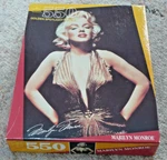 Sealed Marilyn Monroe Golden Brand 550 Pc Spotlight Puzzle 5291 Usa Made. Fixed Price $12.00.