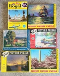 Lot Of 6 Vtg Jigsaw Puzzles Tuco Deluxe Whitman Guild Perfect Picture Jaymar. Fixed Price $39.99.