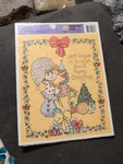 Precious Moments Golden Frame Tray Board Christmas Puzzle 12PC Sealed 1992. Fixed Price $8.29.