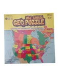 Nib Geotoys Usa Canada Puzzle 69 Pieces Geography Map 17" X Jigsaw New. Fixed Price $13.93.