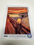 The Scream By Edvard Munch 1000 Piece Jigsaw Puzzle Fine Art Eurographics. Fixed Price $21.89.
