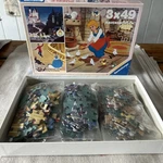 Disney Cinderella Otto Maier Verlag Ravensburger Puzzle 3 X 49 Vtg 1971 Germany. Fixed Price $30.00.