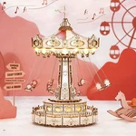 Robotime 3D Wooden Puzzle Diy Music Box With Light Creative Gift For Adults. Fixed Price $49.99.
