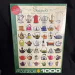 Eurographics Teapots 1000 Piece Jigsaw Puzzle Smart Cut Technology New Sealed. Fixed Price $19.99.