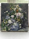 Battle Rose Press Puzzle 500+ Pieces Renoir Spring Bouquet 1866 18X24 Vintage. Fixed Price $14.00.