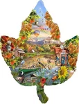 Sunsout Jigsaw Puzzle; Autumn Shoreline By Lori Schory; 1000 Pcs. Fixed Price $16.25.