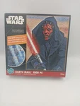 Buffalo Games Star Wars Darth Maul Photomosaic 1000 Piece Jigsaw Puzzle W/poster. Fixed Price $9.00.
