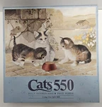 Crying Over Spilt Milk By Milton Bradley Cats 550 Piece Puzzle Factory Sealed. Fixed Price $22.95.