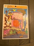 1980 Beep The Road Runner Whitman 8.5X11" Frame-tray Puzzle #4515D-32. Fixed Price $7.50.
