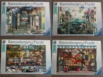 Lot Of 4 Brand New - 2000 Piece Ravensburger Jigsaw Puzzles. Fixed Price $169.95.