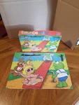 Muppet Babies Puzzle 1989 Milton Bradley Rowlf Miss Piggy Robin Kermit 60PC. Fixed Price $24.95.