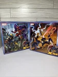 Marvel -"x-men" Wolverine Beast Cyclops Storm, 2 Pack, 63 Piece Puzzles, Sealed. Fixed Price $24.99.