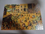 Vintage Springbok Puzzle 1969"CHILDREN'S Games" Complete Pieter Brueghel PZL2031. Fixed Price $59.00.