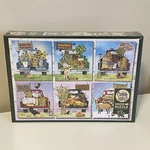 Cobble Hill 1000 Piece Jigsaw Puzzle Farmer Market Trucks. Fixed Price $14.99.