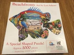 Sunsout Special Fish Shape 1000 Piece Puzzle Beachfront Art By Lori Schory. Fixed Price $21.95.