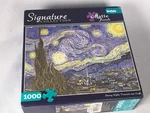 Buffalo Signature Matte Starry Night Vincent Van Gogh 1000 Jigsaw Puzzle. Fixed Price $24.99.