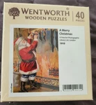 Wentworth Wooden Puzzle 40 Pieces Christmas Theme 1910 Multicolor. Fixed Price $16.00.