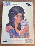 Sealed The Shape Jigsaw Puzzle Lavender Lady Fairchild No. 1800 Vintage New. Fixed Price $19.99.