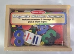 Melissa & Doug-magnetic Wooden Numbers #449-NEW In BOX-3+-UNISEX. Fixed Price $12.95.