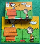 Vntg Peanuts 108-PC Puzzle Complete Snoopy & Linus. Fixed Price $16.00.